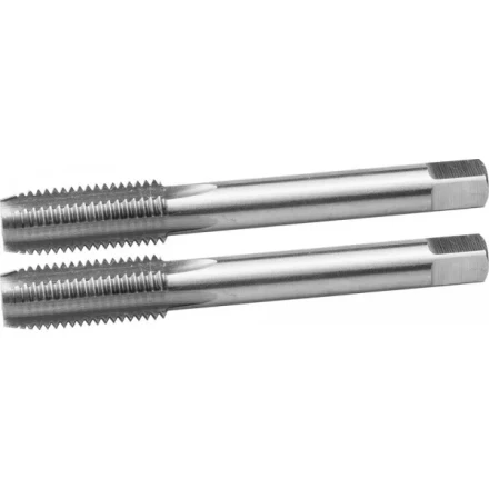 Метчики ЗУБР "ЭКСПЕРТ" машинно-ручные, комплектные для нарезания метрической резьбы в сквозных отверстиях, М14х2,0, 2шт 4-28007-14-2.0-H2 купить в Нижневартовске