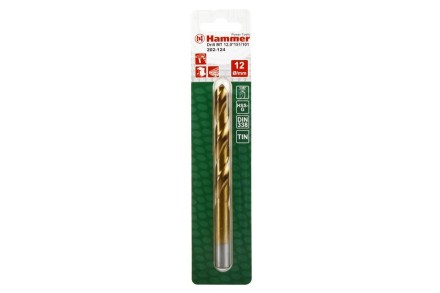 Сверло по металлу HAMMER Ф12х151мм (DR MT 12,0мм*151/101мм) купить в Нижневартовске