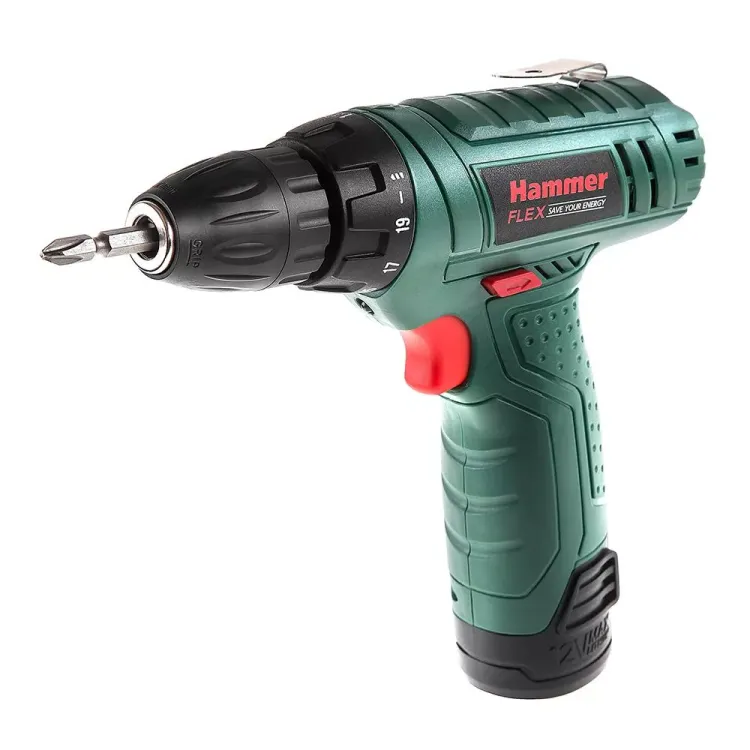 Аккумуляторная дрель Hammer Flex ACD12LE купить в Нижневартовске