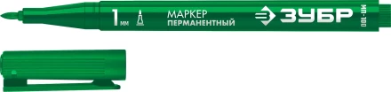 ЗУБР МП-100 зеленый, 1 мм перманентный маркер (06320-4) купить в Нижневартовске