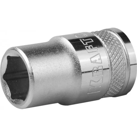 Торцовая головка KRAFTOOL "INDUSTRIE QUALITAT", Cr-V, FLANK, хромосатинированная, 1/2", 13 мм 27805-13_z01 купить в Нижневартовске