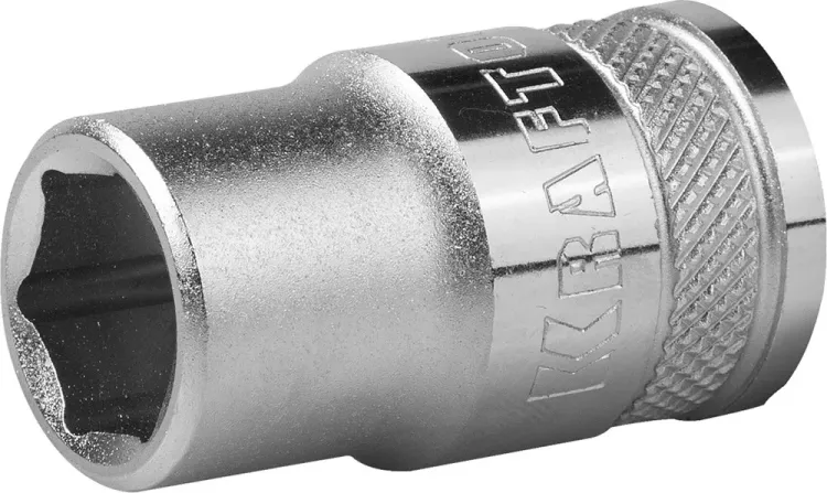 Торцовая головка KRAFTOOL "INDUSTRIE QUALITAT", Cr-V, FLANK, хромосатинированная, 1/2", 13 мм 27805-13_z01 купить в Нижневартовске