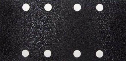 Лист шлиф. универсал. URAGAN &quot;Оптимален для мягких пород дерева&quot; 8 отверстий по линии, для ПШМ, P60, 80х166мм, 50шт 907-21101-060-50 купить в Нижневартовске