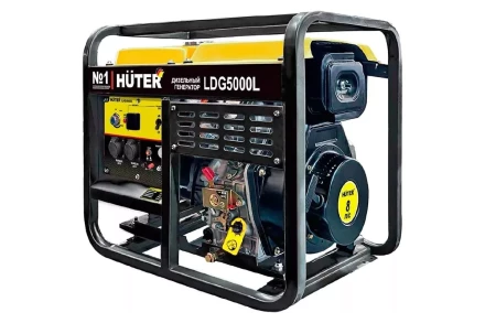 Электрогенератор дизельный LDG 5000L Huter 64/2/11 купить в Нижневартовске