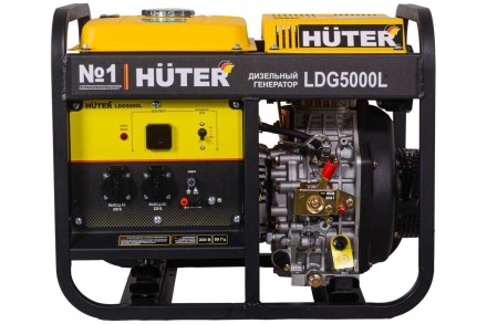 Электрогенератор дизельный LDG 5000L Huter 64/2/11 купить в Нижневартовске