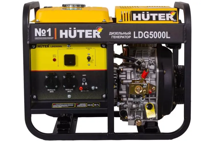 Электрогенератор дизельный LDG 5000L Huter 64/2/11 купить в Нижневартовске