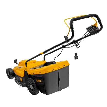 Газонокосилка электрическая GM-1300, 1300 Вт, шир. 32 см, 5 уров., травосб. 35 л Denzel 96627 купить в Нижневартовске