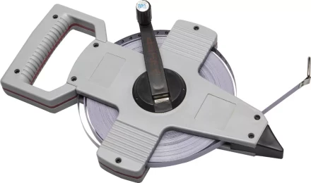 Мерная лента ЗУБР "МАСТЕР" геодезийная, стальное полотно с защитным покрытием, 100мх10мм 34181-100 купить в Нижневартовске