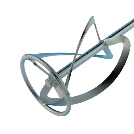 Насадка для миксера Сибртех 848977, для легких растворов, 120 х 590 мм, оцинкованная, хвостовик резьба М14 купить в Нижневартовске