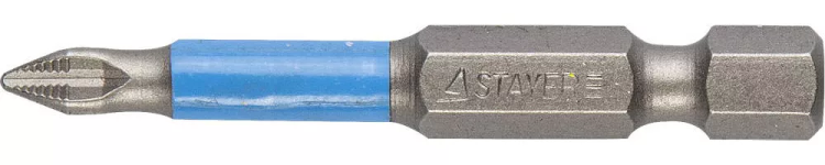 Биты STAYER "PROFI", хвостовик E 1/4", PH №1, 50мм, 2 шт 26203-1-50-02 купить в Нижневартовске