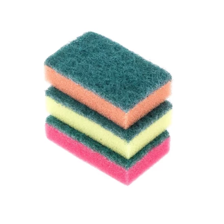 Губки для посуды Mini, 79 x 49 x 23 мм, 3шт, Россия Elfe 92349 купить в Нижневартовске