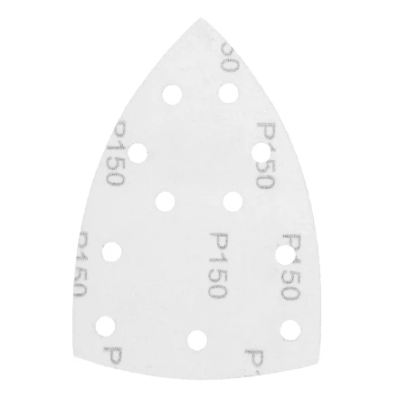 Треугольник абразивный на ворc. подложке под "липучку", перф., P 150, 150х150х100 мм, 5 шт. Denzel 738637 купить в Нижневартовске