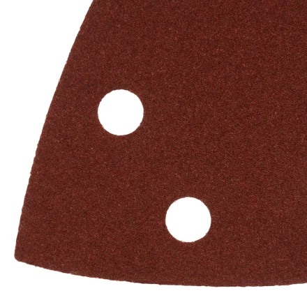 Треугольник абразивный на ворc. подложке под "липучку", перф., P 150, 150х150х100 мм, 5 шт. Denzel 738637 купить в Нижневартовске