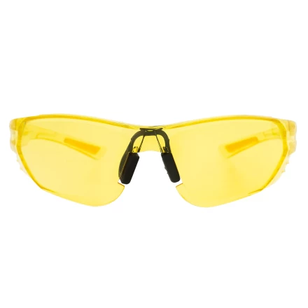 Очки защитные открытые Denzel 89199, поликарбонатные, желтая линза купить в Нижневартовске