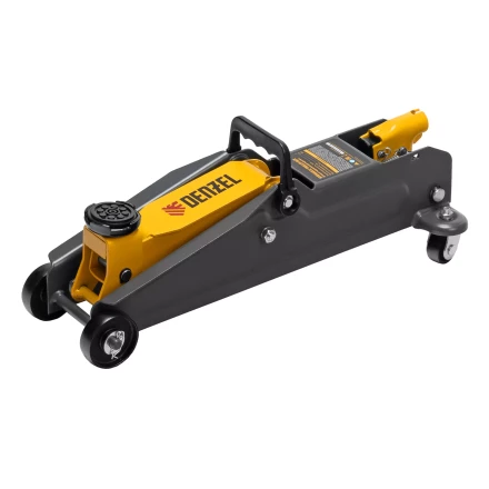 Домкрат гидравлический подкатной Denzel 51230, 2 т, 135-385 мм купить в Нижневартовске