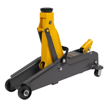 Домкрат гидравлический подкатной Denzel 51230, 2 т, 135-385 мм купить в Нижневартовске