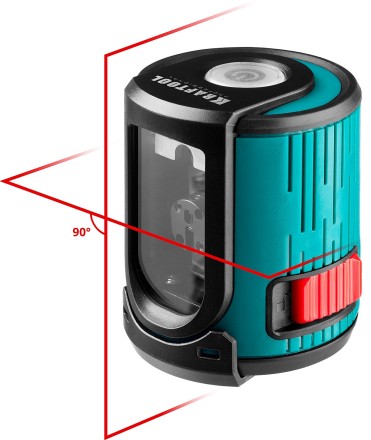 Нивелир лазерный линейный CL 20, сверхъяркий, KRAFTOOL 34700, двухлучевой, 20м, IP54, точн. 0,2 мм/м 34700 купить в Нижневартовске