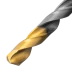 Набор сверл по металлу Denzel 723001, 1-10 мм, Р6М5-TiN, Golden Tip, 10 шт купить в Нижневартовске