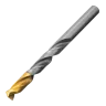 Набор сверл по металлу Denzel 723001, 1-10 мм, Р6М5-TiN, Golden Tip, 10 шт купить в Нижневартовске