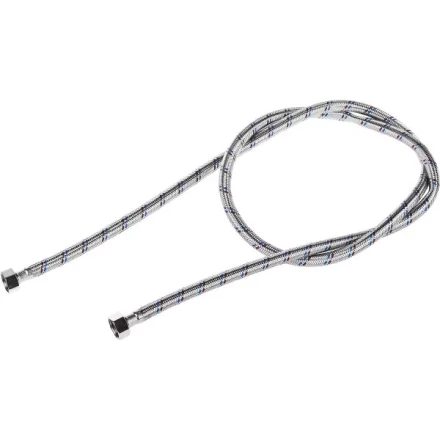 Подводка гибкая ЗУБР для воды, оплетка из нержавеющей стали, г/г 1/2" - 1,8м 51005-G/G-180 купить в Нижневартовске