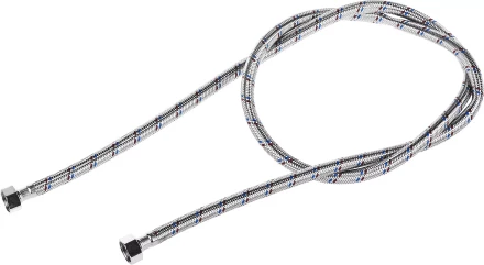 Подводка гибкая ЗУБР для воды, оплетка из нержавеющей стали, г/г 1/2" - 1,8м 51005-G/G-180 купить в Нижневартовске