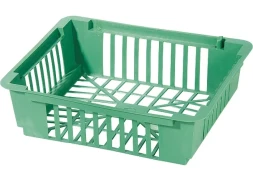 Корзина посадочная 21 х 25 х 7см прямоугольная пластмассовая Россия 65075