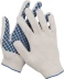 Перчатки трикотажные DEXX, 7 класс, х/б, обливная ладонь 114001 купить в Нижневартовске