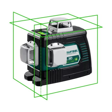 Нивелир лазерный  LLG3D зеленый 34641 купить в Нижневартовске