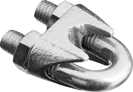 Зажим троса DIN 741, оцинкованный, 5мм, 100 шт, STAYER Master 30535-05 30535-05 купить в Нижневартовске