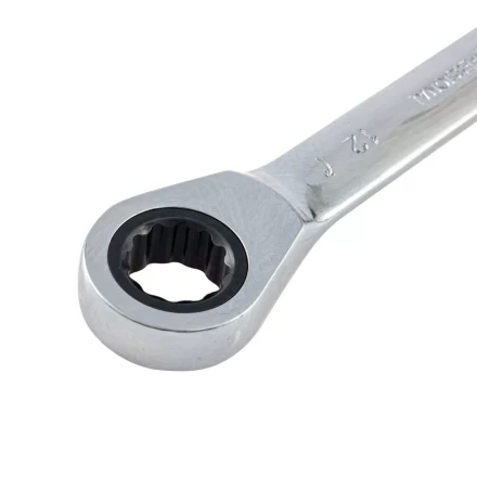 Ключ накидной трещоточный, 10 х 12 мм, CrV, зеркальный хром Matrix 14498 купить в Нижневартовске