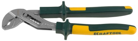 Клещи &quot;KRAFT-MAX&quot;, переставные, Cr-Mo, маслобензост двухкомп рукоятки, шарнирное соединение с повыш износост, 250мм, KRAFTOOL 22011-10-25 купить в Нижневартовске