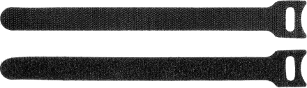 Кабельные стяжки-липучки черные ВЕЛЬКРО нейлоновые серия ПРОФЕССИОНАЛ купить в Нижневартовске