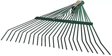 Грабли веерные RACO усиленные, 24 плоских зубца, эпоксидное покр., 600мм 4231-53/741 купить в Нижневартовске