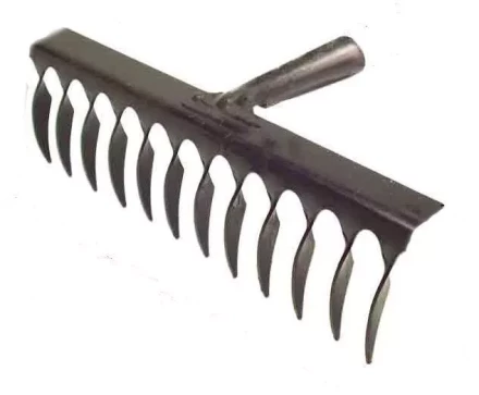 Грабли 12-зубые 320 мм без черенка витые  СИБРТЕХ Россия 61740 купить в Нижневартовске