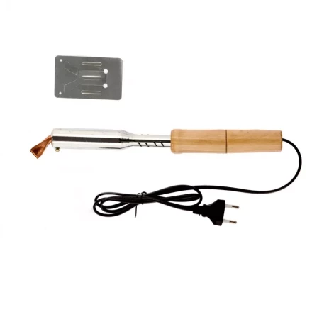 Паяльник электрика с ручкой из дерева 100 Вт 220 В Sparta 913104 купить в Нижневартовске