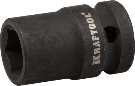 Торцовая головка KRAFTOOL &quot;INDUSTRIE QUALITAT&quot; ударная (1/2&quot;), FLANK, Cr-Mo, фосфатированная, 14 мм 27940-14_z01 купить в Нижневартовске