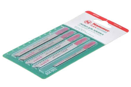 Пилки для лобзика HAMMER JG WD-PL набор No2 (5шт.) купить в Нижневартовске