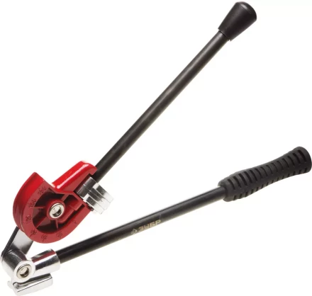 Трубогиб ЗУБР "ЭКСПЕРТ" для точной гибки труб из мягкой меди, алюминия, тонкостенной стали под углом до 180град, 10мм 23524-10 купить в Нижневартовске