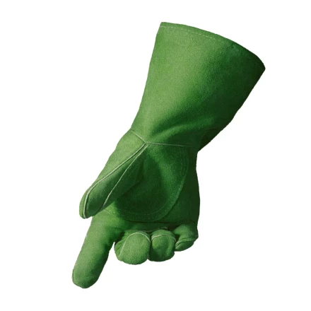 Краги спилковые зелёные Foxweld купить в Нижневартовске