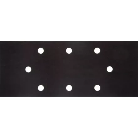 Лист шлиф. универсал. URAGAN "Оптимален для твердых пород дерева" 8 отверстий по линии, для ПШМ, P320, 93х230мм, 50шт 907-22102-320-50 купить в Нижневартовске