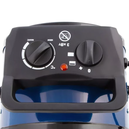 Тепловая пушка, керамический нагреватель K3, 3 режима, 230В, 1500/3000 Вт// Сибртех 96404 купить в Нижневартовске