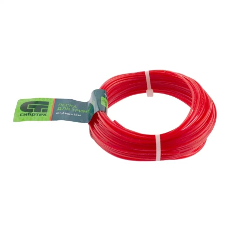 Леска для триммера звезда, 1.6 мм х 15 м, Россия Сибртех 961695 купить в Нижневартовске