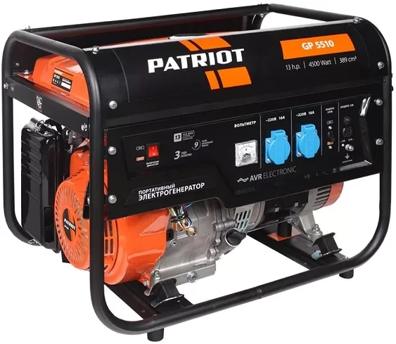 Бензогенератор Patriot GP-5510 купить в Нижневартовске
