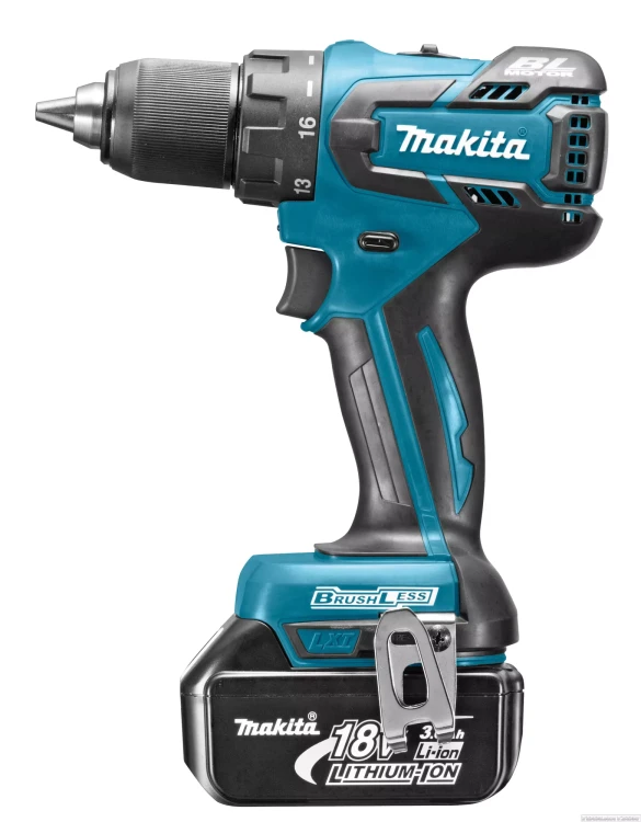 Аккумуляторная ударная дрель-шуруповерт Makita BHP343RFE купить в Нижневартовске