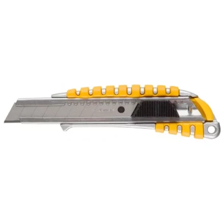 Нож STAYER "MASTER" металлический обрезиненный корпус, автостоп, 18мм 9143 купить в Нижневартовске