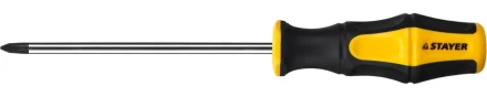 Отвертка STAYER "MASTER" "HERCULES", Сr-V, противоскользящая рукоятка, PH1x150мм 25052-1-15_z02 купить в Нижневартовске