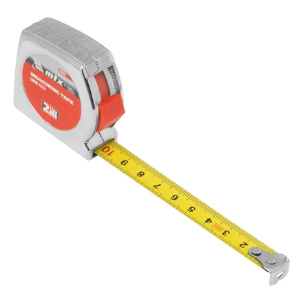 Рулетка Matrix Chrom, 2 м x 13 мм, хромированный корпус, 310329 купить в Нижневартовске