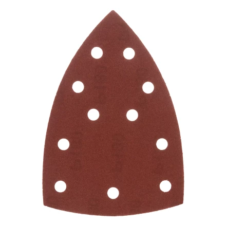 Треугольник абразивный на ворc. подложке под "липучку", перф., P 180, 150х150х100 мм, 5 шт. Denzel 738647 купить в Нижневартовске