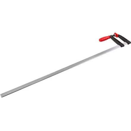 Струбцина ЗУБР "МАСТЕР", тип "F", пластмассовая ручка, стальная закаленная рейка, 120х1000мм 32150-120-1000 купить в Нижневартовске