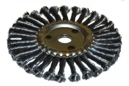 Щетка для УШМ Ф22,2/178 мм дисковая сталь витая Энкор 51586 купить в Нижневартовске